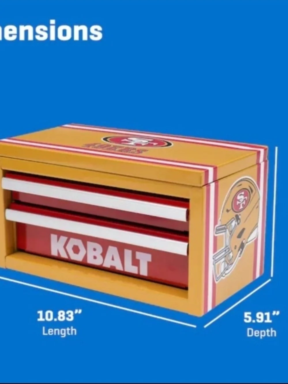 Mini Kobalt San Francisco Toolbox